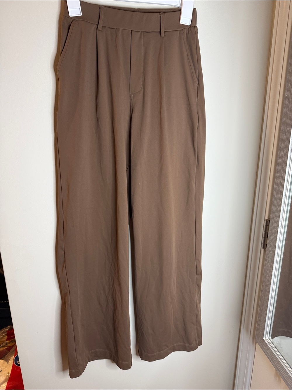 HALARA Brown Wide-Leg Women's Pants